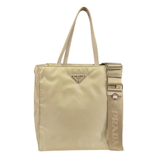 PRADA（プラダ） ショルダーバッグ 1BG426 ベージュ レディース 中古