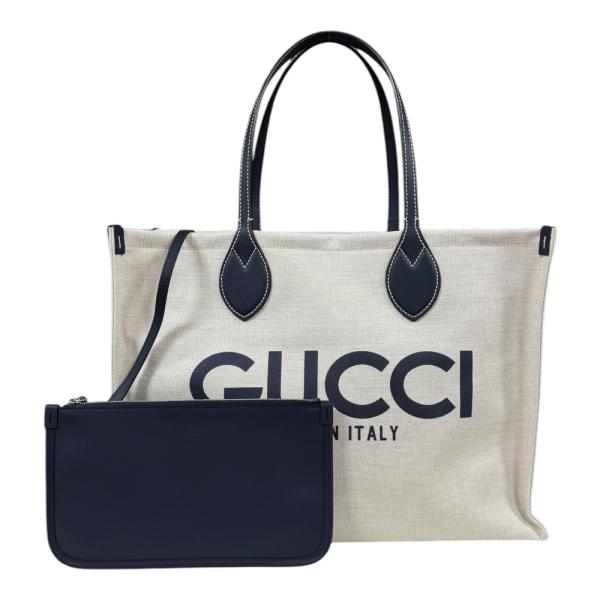 GUCCI（グッチ） 日本限定 プリントトート トートバッグ キャンバス