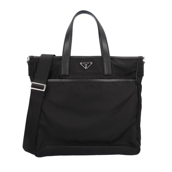 プラダ ショルダーバッグ ナイロン 2VG032 ブラック メンズ PRADA  中古 R&Kリサイクルキング PRADA（プラダ） ショルダーバッグ ナイロン 2VG032 ブラック メンズ