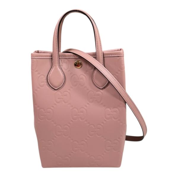 GUCCI グッチ GGスーパーミニバッグ GGレザー ショルダーバッグ