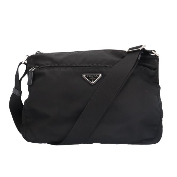 SALE！PRADA ブラック ナイロン バッグ 中古・古着通販】PRADA (プラダ) ナイロンバッグ ブラック