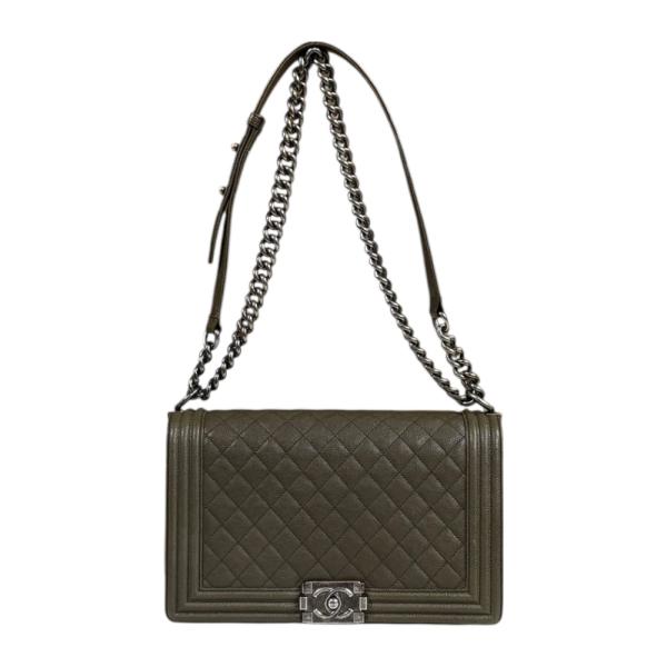CHANEL シャネル ボーイシャネル28 ショルダーバッグ レザー 92106