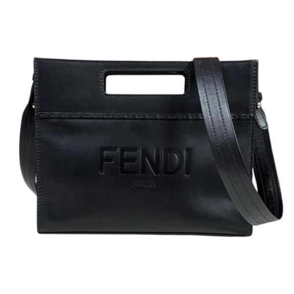 FENDI フェンディショルダーバッグ FENDI（フェンディ） ショッパー スモール ショルダーバッグ レザー