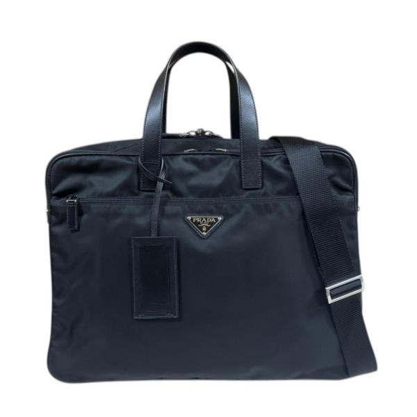 PRADA（プラダ） ビジネスバッグ ナイロン ブラック レディース 中古