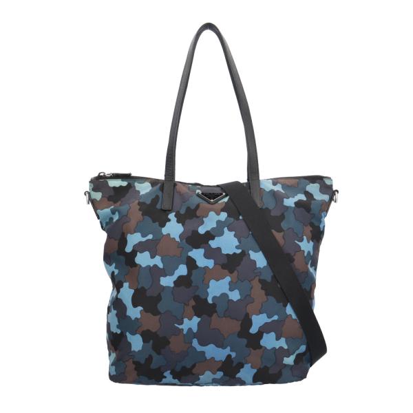 PRADA（プラダ） カモフラ ショルダーバッグ ナイロン 1BG189 ブルー
