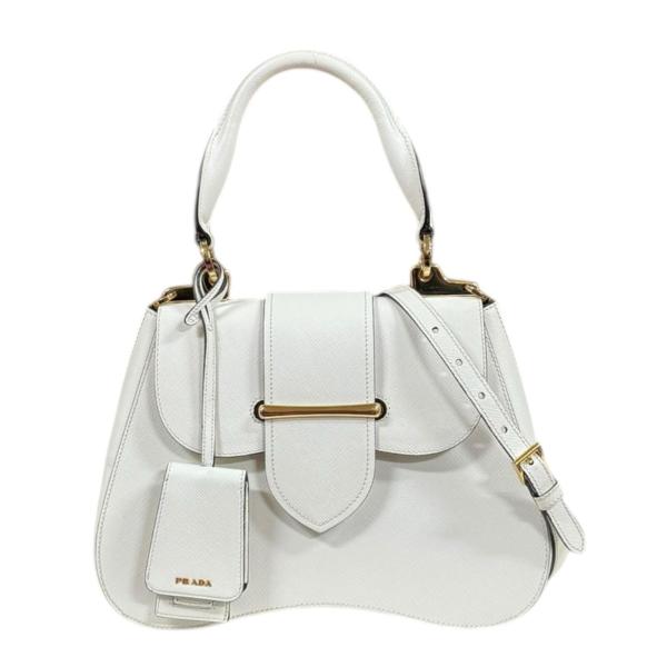 PRADA（プラダ） シドニー サフィアーノ ショルダーバッグ レザー