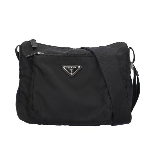 PRADA（プラダ） ショルダーバッグ ナイロン 1BC909 ブラック