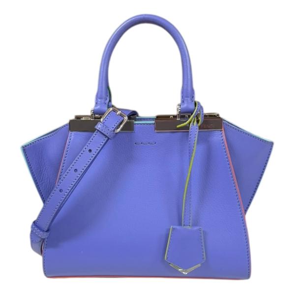 FENDI フェンディ プチトロワジュール ショルダーバッグ レザー FENDI フェンディ プチトロワジュール ショルダーバッグ レザー
