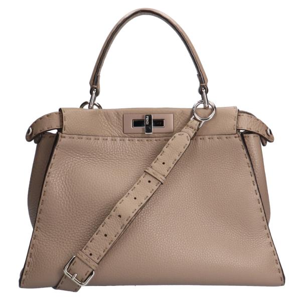 FENDI（フェンディ） ピーカブー セレリア ショルダーバッグ カーフ