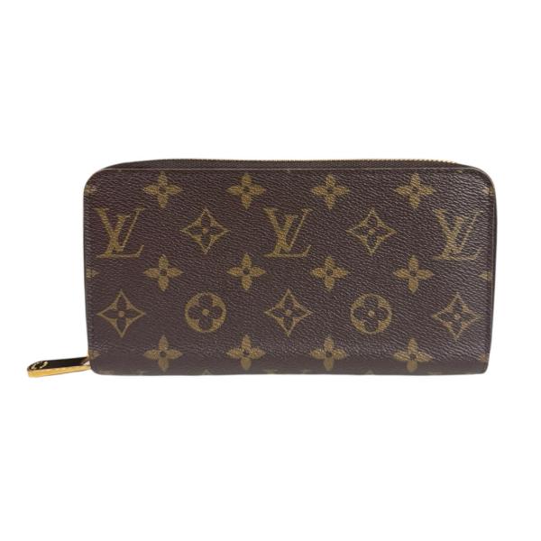 ルイヴィトン ジッピーウォレット モノグラム 長財布 モノグラムキャンバス M41895 レディース LOUIS VUITTON  中古 LOUIS VUITTON（ルイ・ヴィトン） ジッピーウォレット モノグラム 長