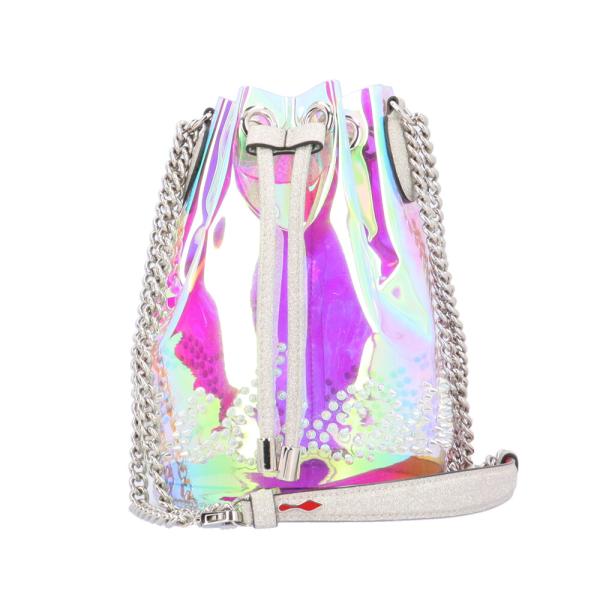 クリスチャンルブタン ショルダーバッグ PVC シルバー レディース Christian Louboutin  中古  R&Kリサイクルキング Christian Louboutin（クリスチャンルブタン） ショルダーバッグ PVC