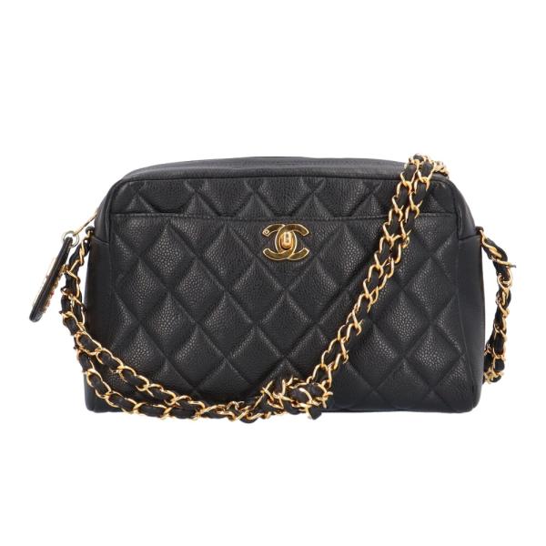 CHANEL（シャネル） マトラッセ ショルダーバッグ キャビアスキン