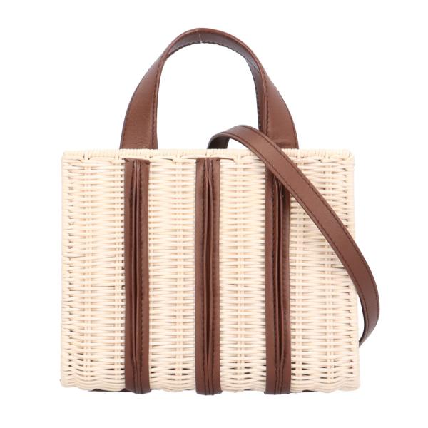 Max Mara マックスマーラ ホイットニー ショルダーバッグ 籐
