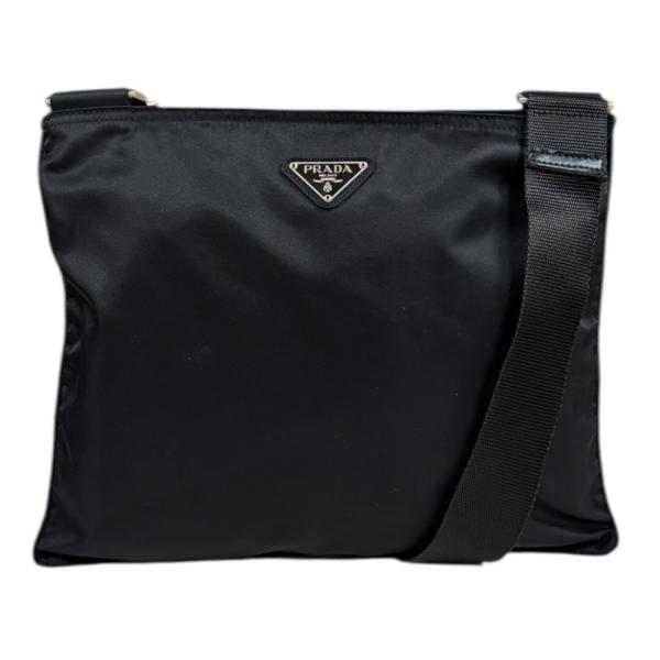 PRADA プラダ ショルダーバッグ ナイロン B7338 ブラック ユニ