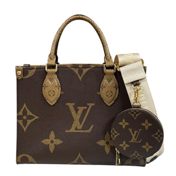 LS ルイビトン M46373 オンザゴー PM LOUIS VUITTON（ルイ・ヴィトン） オンザゴーPM モノグラム