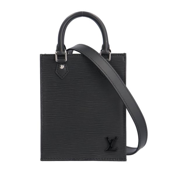 くまっちぇ様✨ルイヴィトン トートバッグ 黒エピ プティットM69441 LOUIS VUITTON（ルイ・ヴィトン） プティットサックプラ エピ