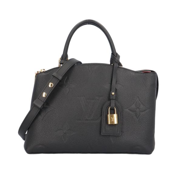 【未使用級】ルイヴィトン　プティパレPM　アンプラント　ブラック　ハンドバッグ LOUIS VUITTON（ルイ・ヴィトン） プティ パレPM ショルダーバッグ