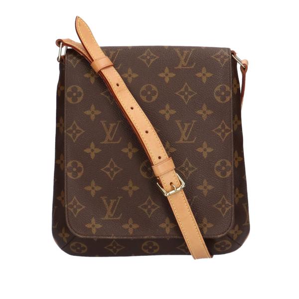 ルイヴィトン ミュゼットサルサ モノグラム ショルダーバッグ モノグラムキャンバス M51258 ブラウン レディース LOUIS VUITTON  中古 LOUIS VUITTON（ルイ・ヴィトン） ショルダーバッグ モノグラム