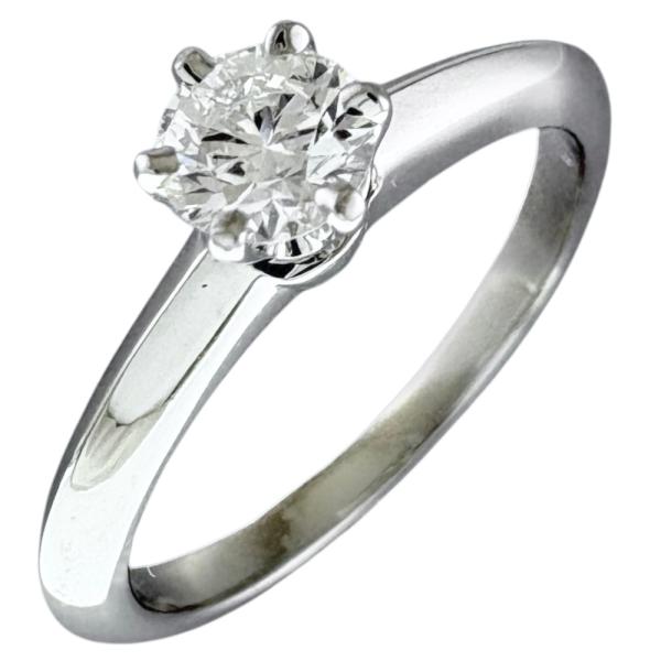 TIFFANY&Co.（ティファニー） ソリティア リング 指輪 8号 Pt950
