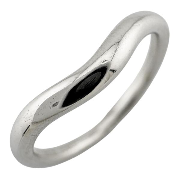 TIFFANY&Co.（ティファニー） カーブドバンド リング 指輪 6号 Pt950
