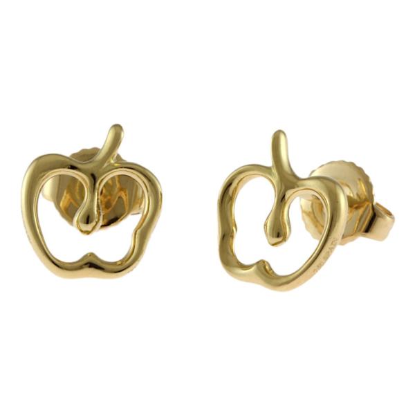 TIFFANY&Co.（ティファニー） アップル ピアス 18金 K18イエロー