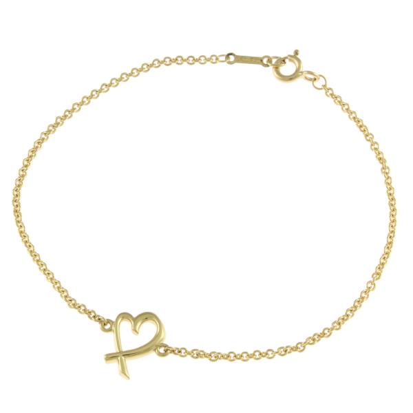 TIFFANY&Co.（ティファニー） ラビングハート ブレスレット 18金 K18