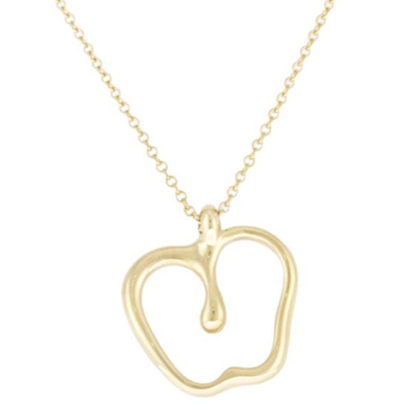 TIFFANYアップルイエローゴールドK18YG TIFFANY&Co.（ティファニー） アップル ネックレス 18金 K18イエロー