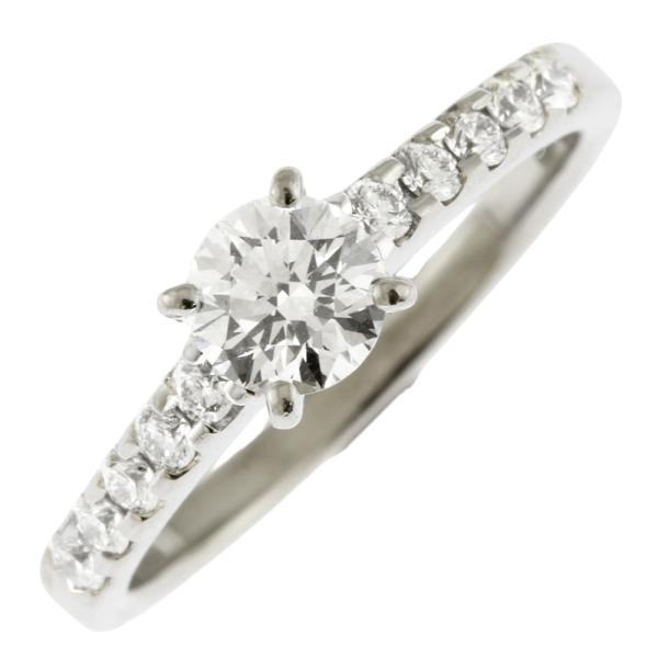 MIKIMOTO ミキモト リング 指輪 5号 Pt950プラチナ ダイヤモンド