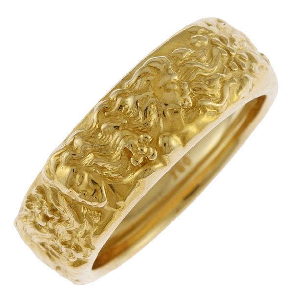 カレライカレラ リング 指輪 11号 18金 K18イエローゴールド