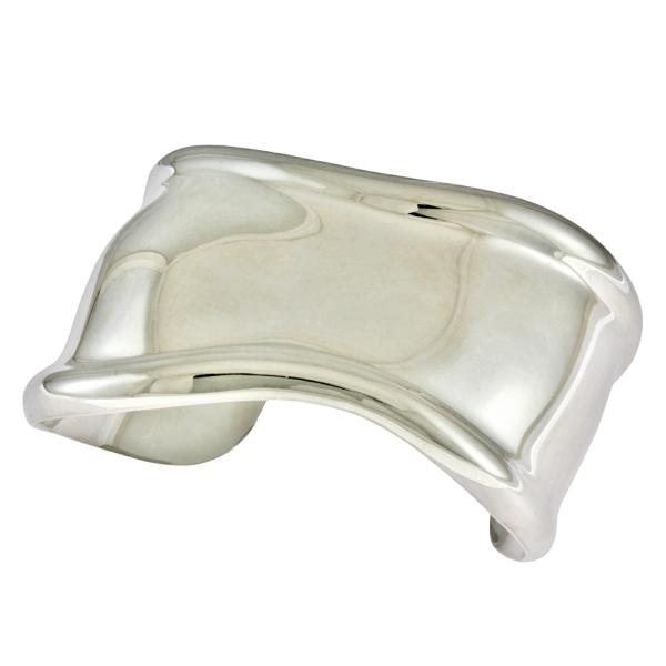 Tiffany ティファニー グルーブド バングル カフ 925 シルバー TIFFANY&Co.（ティファニー） ボーン カフ バングル シルバー925