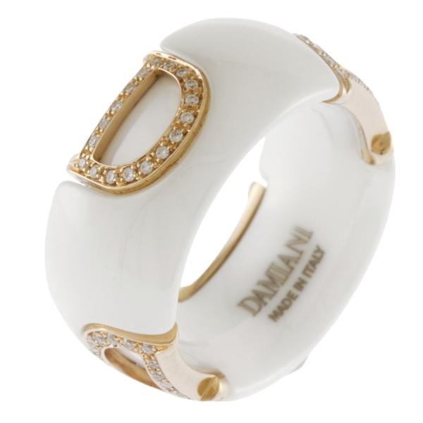 【値下げ中】ダミアーニ　D.アイコンリング DAMIANI ダミアーニ Dアイコン ダイヤモンド リング 指輪 12号