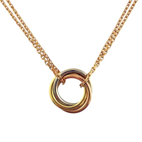 Cartier（カルティエ） トリニティ ネックレス 18金 K18ピンクゴールド 
