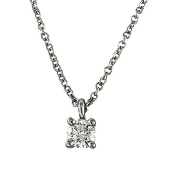 TIFFANY&Co.（ティファニー） ソリティア ネックレス Pt950プラチナ