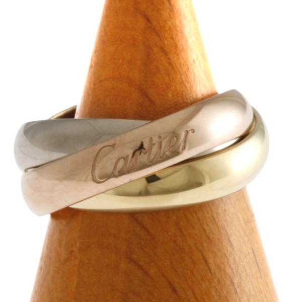 Cartier（カルティエ） トリニティ リング 指輪 6号 18金 K18イエロー
