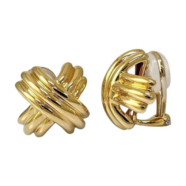 ✨ 即日発送✨ TIFFANY ティファニー ゴールド 馬蹄形イヤリング 美品 TIFFANY&Co. ティファニー シグネチャー イヤリング 18金 K18