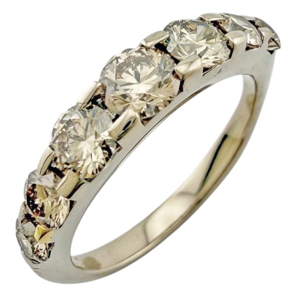 カシケイ 現行品 新品仕上げ済 ネイキッド ダイヤモンド 1ct リング K18 0.40ct カシケイ ネイキッド ブラウンダイヤモンドリング K18 現行品