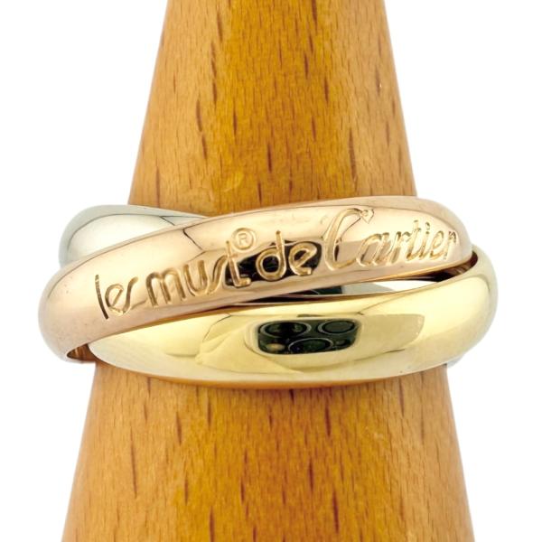 Cartier カルティエ トリニティ リング 指輪 11.5号 18金 K18 Cartier カルティエ トリニティ リング 指輪 11.5号 18金 K18
