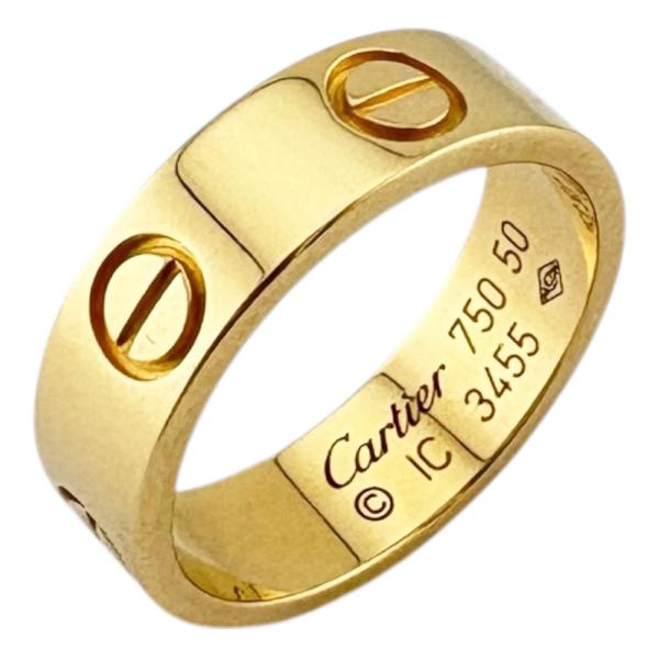 Cartier（カルティエ） ラブ リング 指輪 10号 18金 K18イエロー