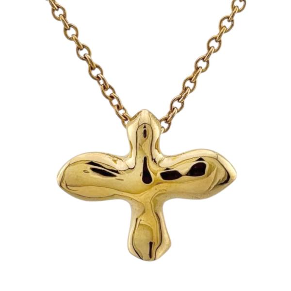 TIFFANY&Co.（ティファニー） バードクロス ネックレス 18金 K18