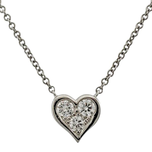 TIFFANY&Co. ティファニー センチメンタルハート ネックレス Pt950