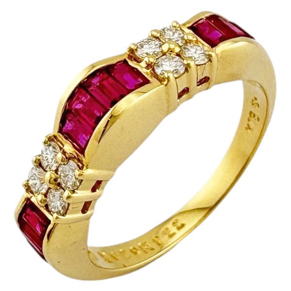 MIKIMOTO ミキモト リング 指輪 11.5号 18金 K18イエローゴールド