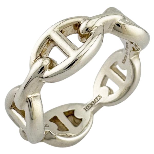 エルメス 5号 シェーヌダンクル リング HERMES HERMES エルメス シェーヌダンクル リング 指輪 15.5号 シルバー