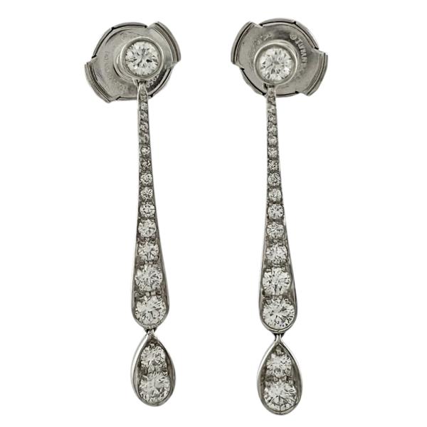 TIFFANY&Co.（ティファニー） ジャズドロップ ピアス Pt950プラチナ