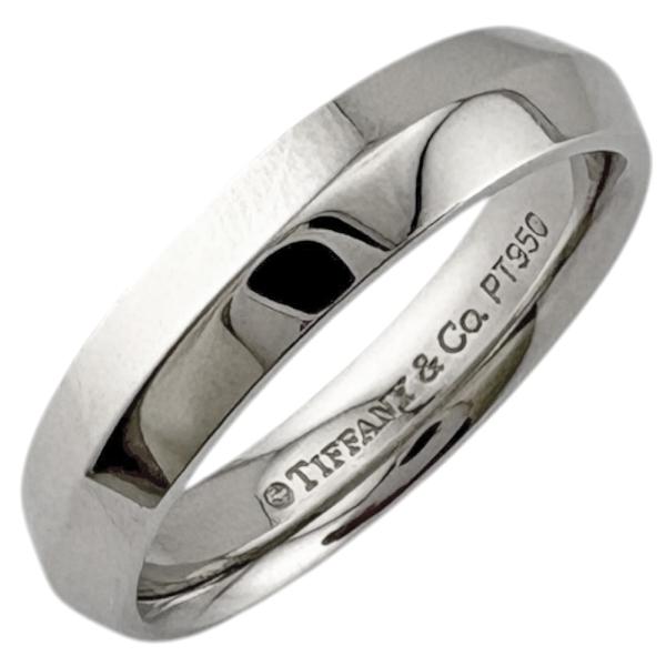TIFFANY&Co.（ティファニー） ナイフエッジ リング 指輪 14号 Pt950