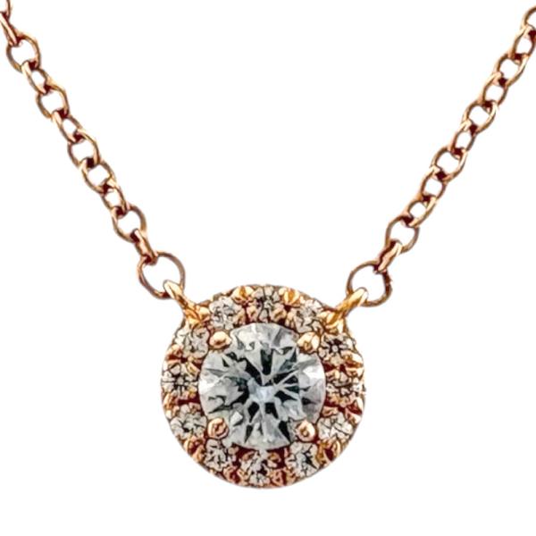 TIFFANY&Co.（ティファニー） ソレスト ダイヤモンド ネックレス 18金