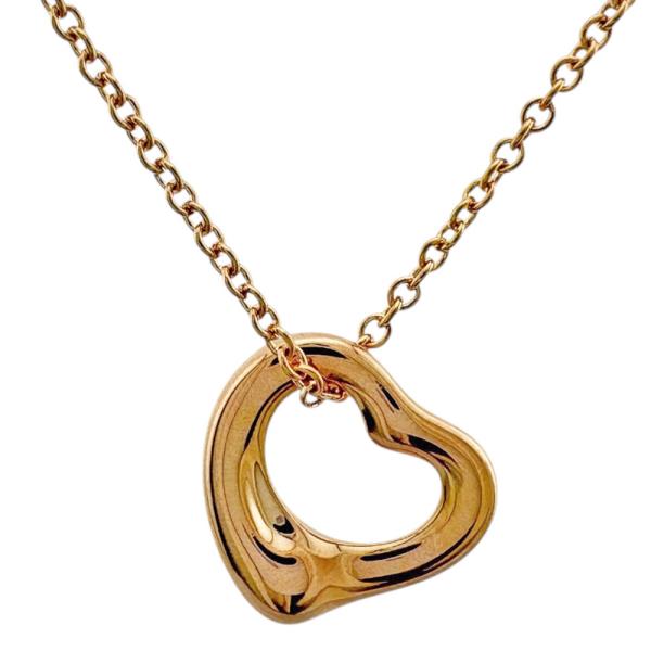 み*い様 Tiffany & Co. ティファニー 18K 金 オープンハート TIFFANY&Co.（ティファニー） オープンハート ネックレス 18金 K18
