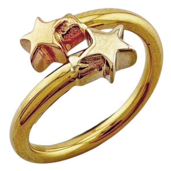 Ponte Vecchio（ポンテヴェキオ） リング 指輪 3.5号 18金 K18イエロー