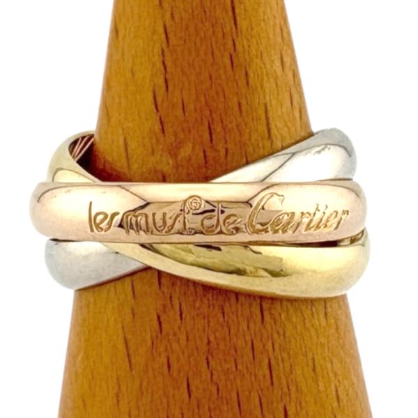 Cartier（カルティエ） トリニティ リング 指輪 14号 18金 K18イエロー