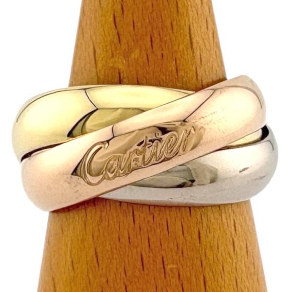 Cartier（カルティエ） トリニティ リング 指輪 18.5号 18金 K18