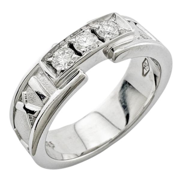 TIFFANY&Co.（ティファニー） アトラス リング 指輪 9号 18金 K18